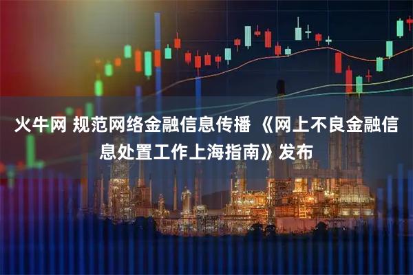 火牛网 规范网络金融信息传播 《网上不良金融信息处置工作上海指南》发布